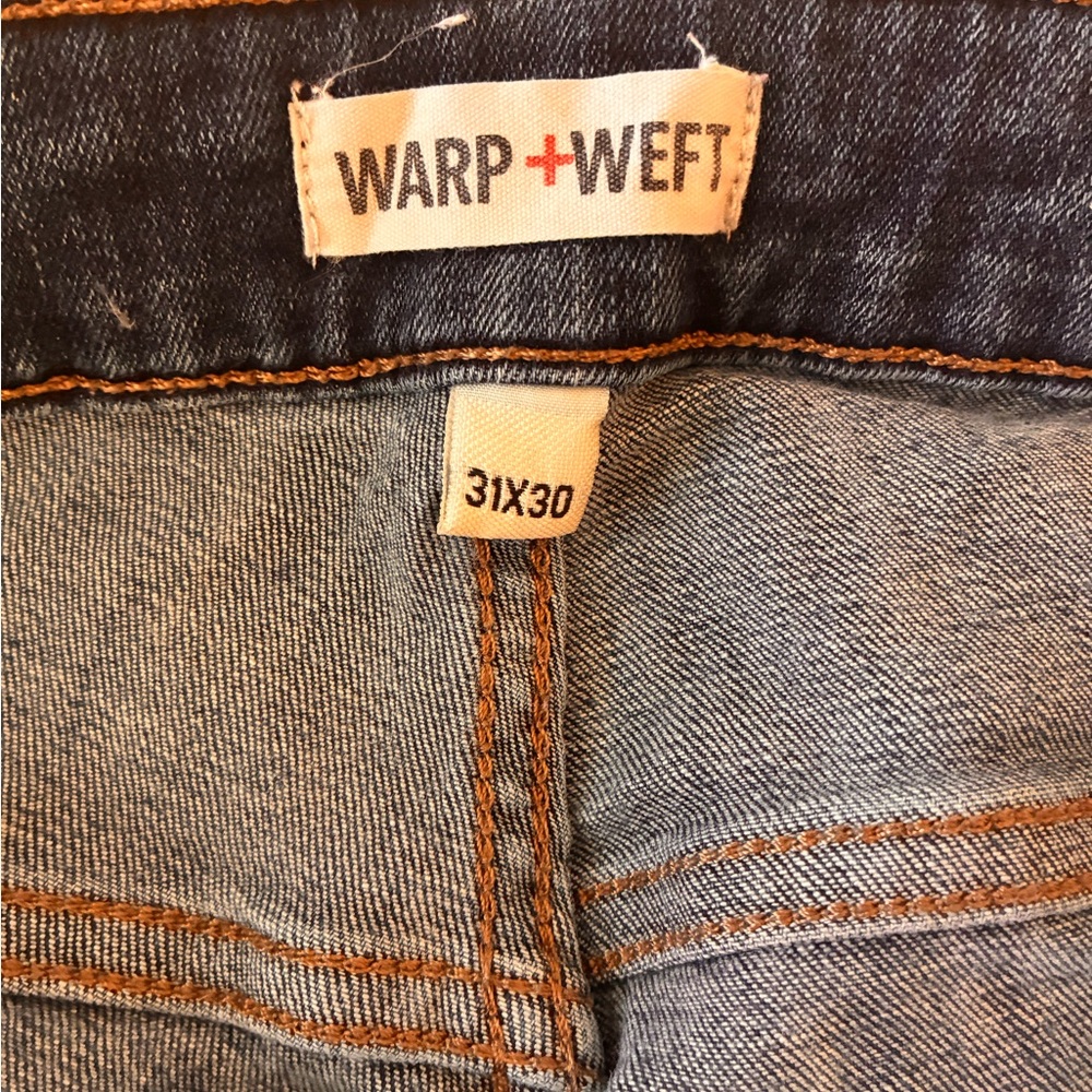 Warp + Weft Classic Blue Jeans - Picture 3 of 3